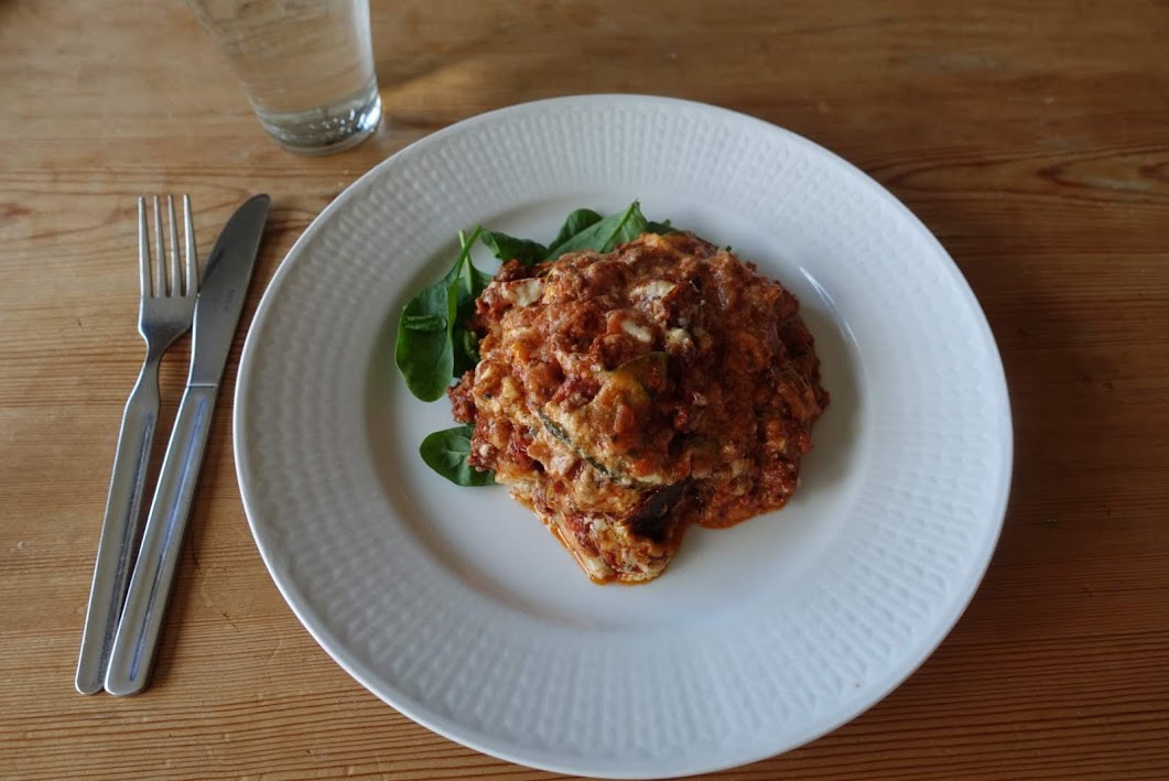 Lasagne på Zucchini – Pernilla Lantz